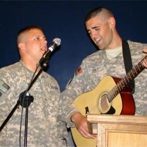 Singing to Fellow Soldiers
